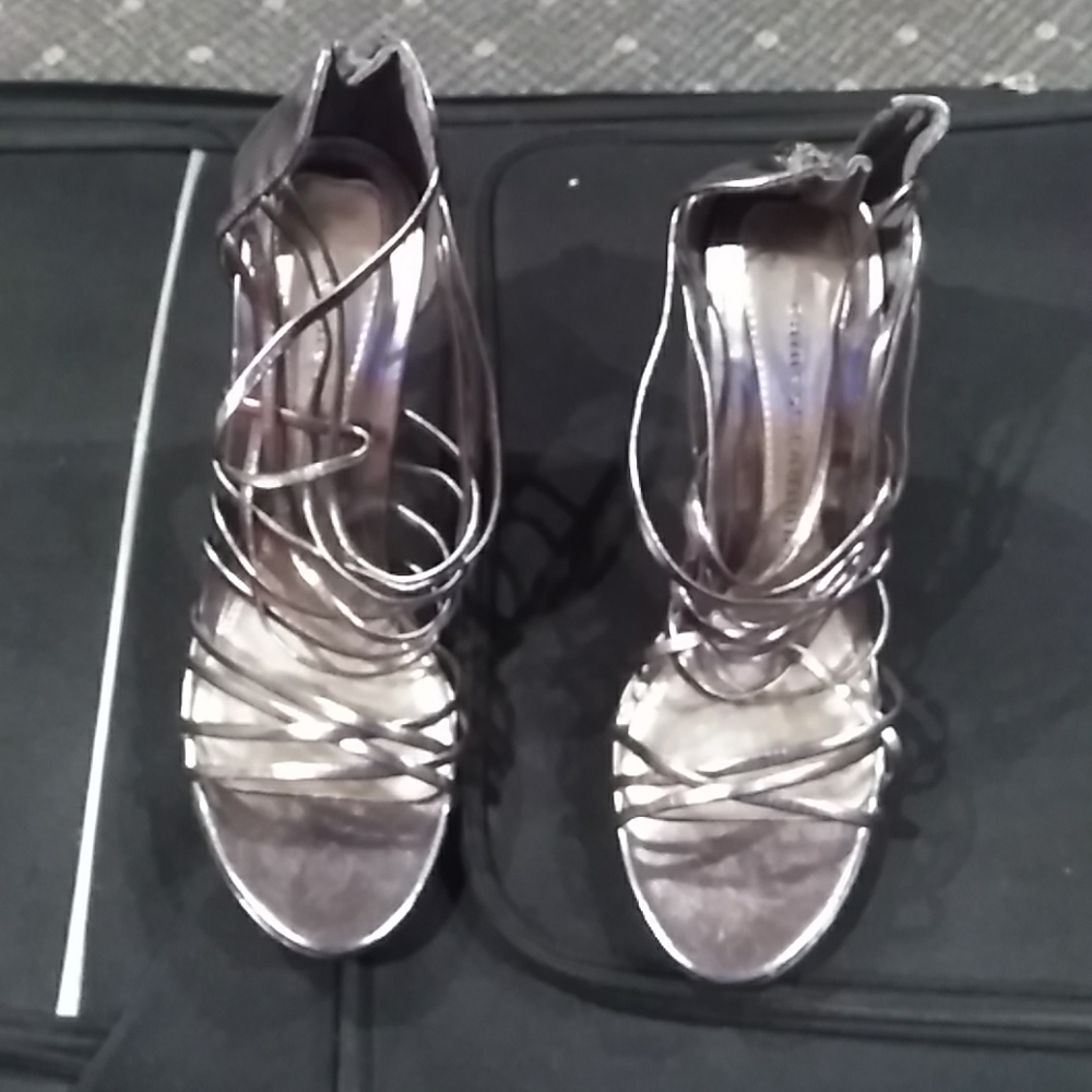 Open toed high heels
